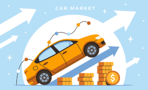 car market growth illustration